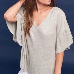 Anthropologie Vanessa Virginia Silver Bloise